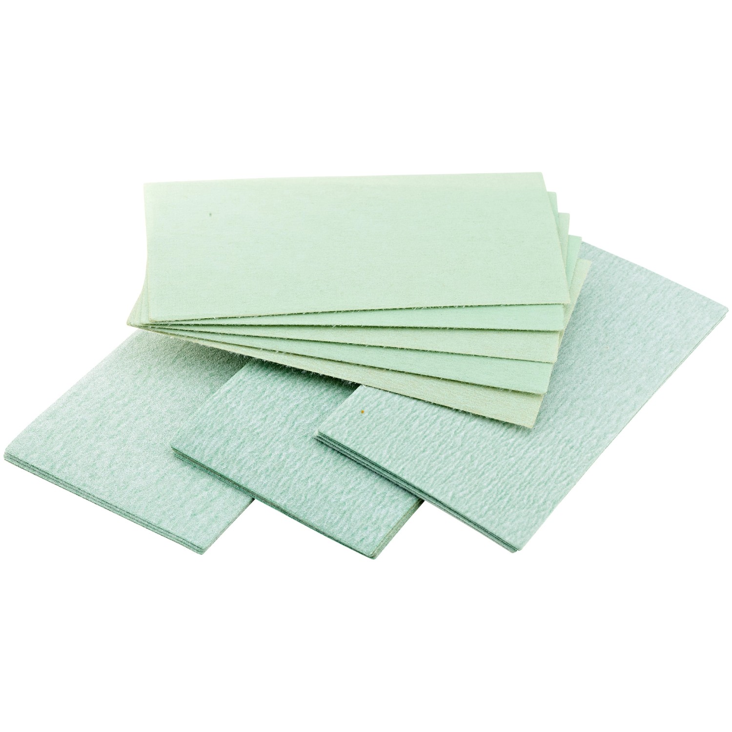 LUX-TOOLS Sada brusných papírů (K150, K180, K240, K320), 70 x 125 mm, 10dílná