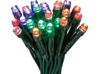 VLC LED světelný řetěz 240 x LED RGB, 8funkcí, IP44, zelený, 22,92 m