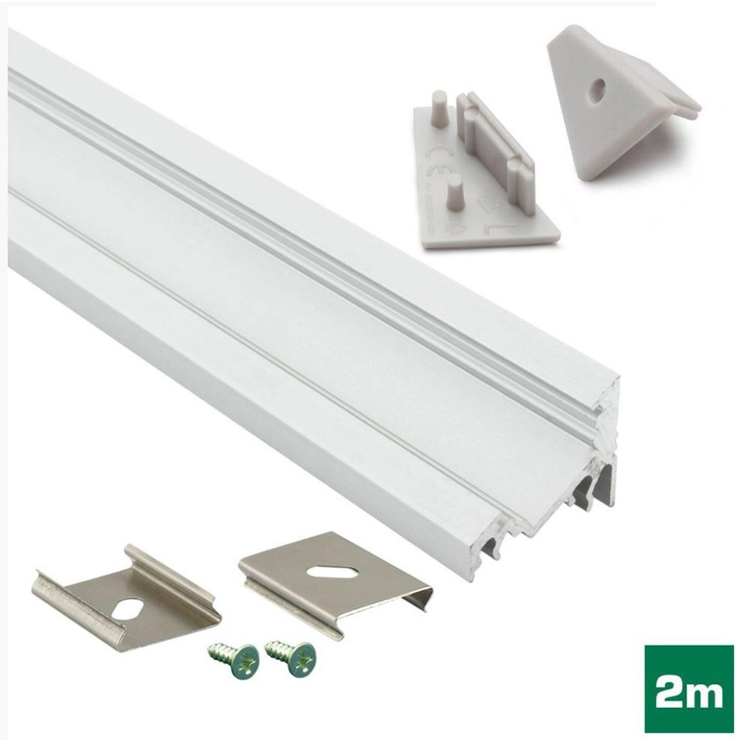 FK Technics Hliníkový profil FKU60 pro LED pásky 200 x 20 x 16 cm