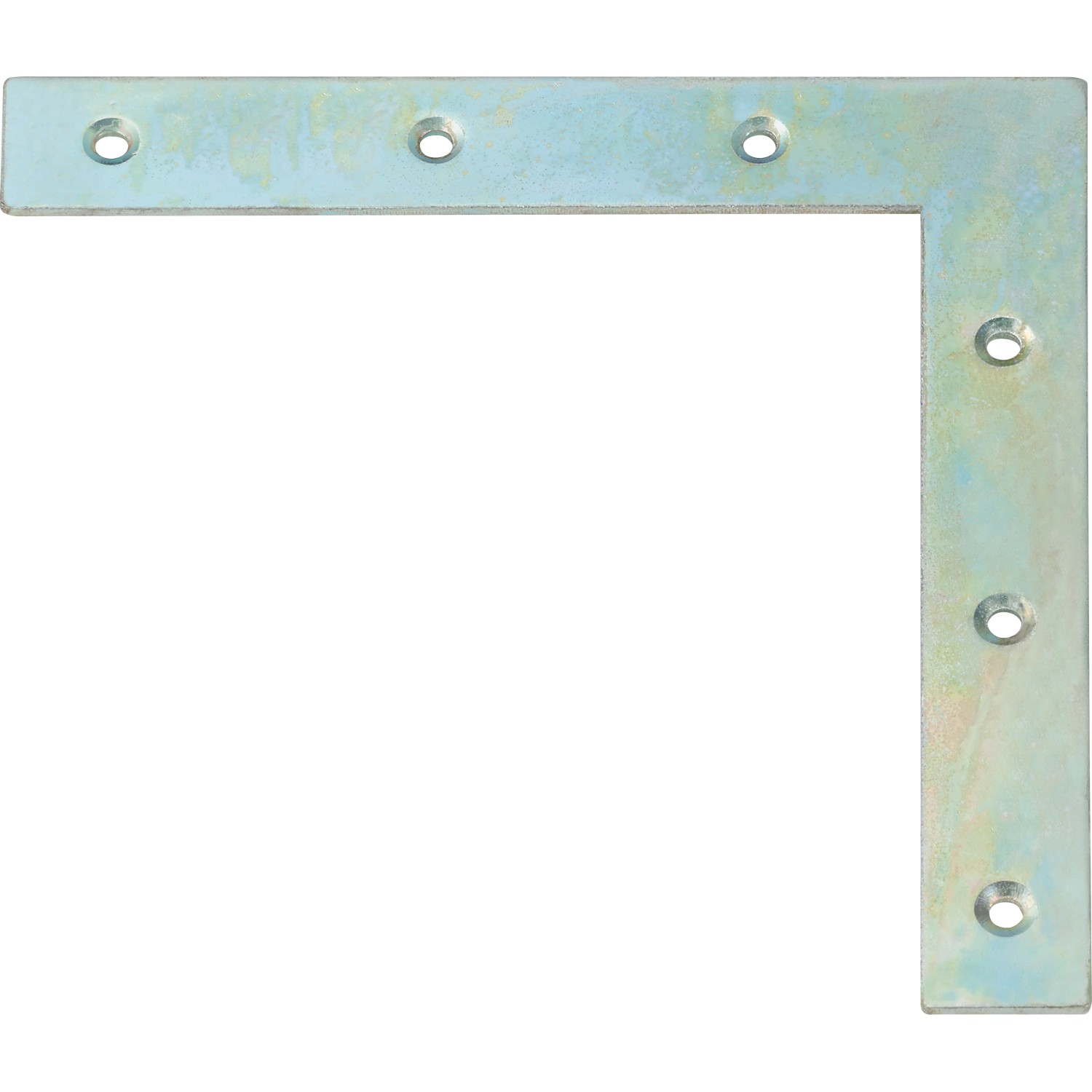 Rohový úhelník, plochý, pozinkovaný, 120 mm x 120 mm x 18 mm