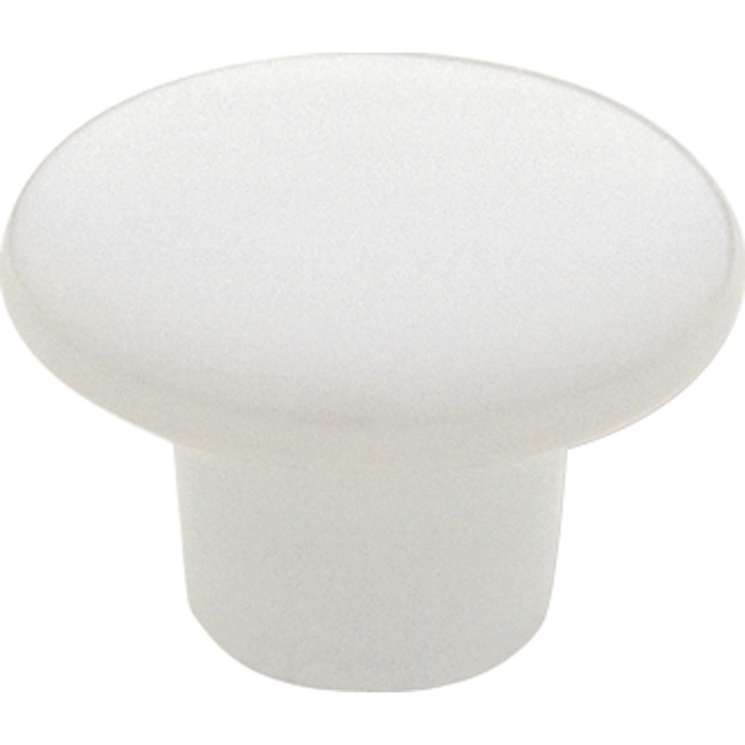 Knoflík SP1 porcelán bílý 32 mm x 32 mm x 24 mm