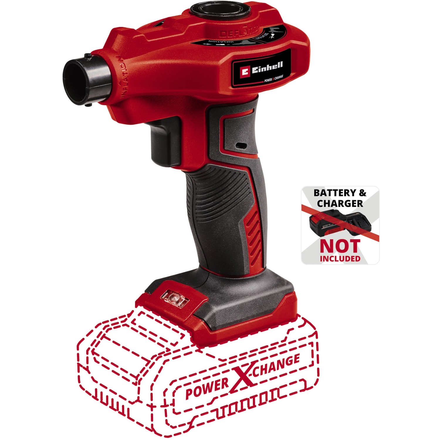 Einhell Power X-Change Akumulátorová hustilka CE-AP 18 Li-Solo