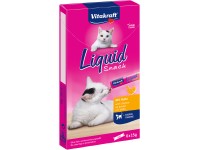 Vitakraft Pamlsky pro kočky Liquid Snack kuřecí 6 x 15 g