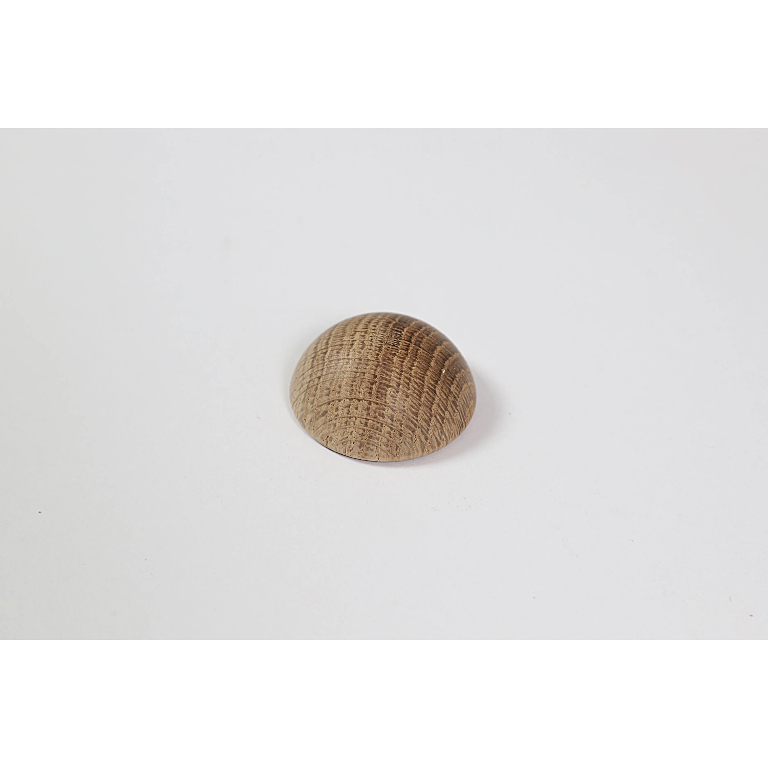 Sada koncových krytek pro dřevěné madlo, dub, 2 ks, pr. 40 mm