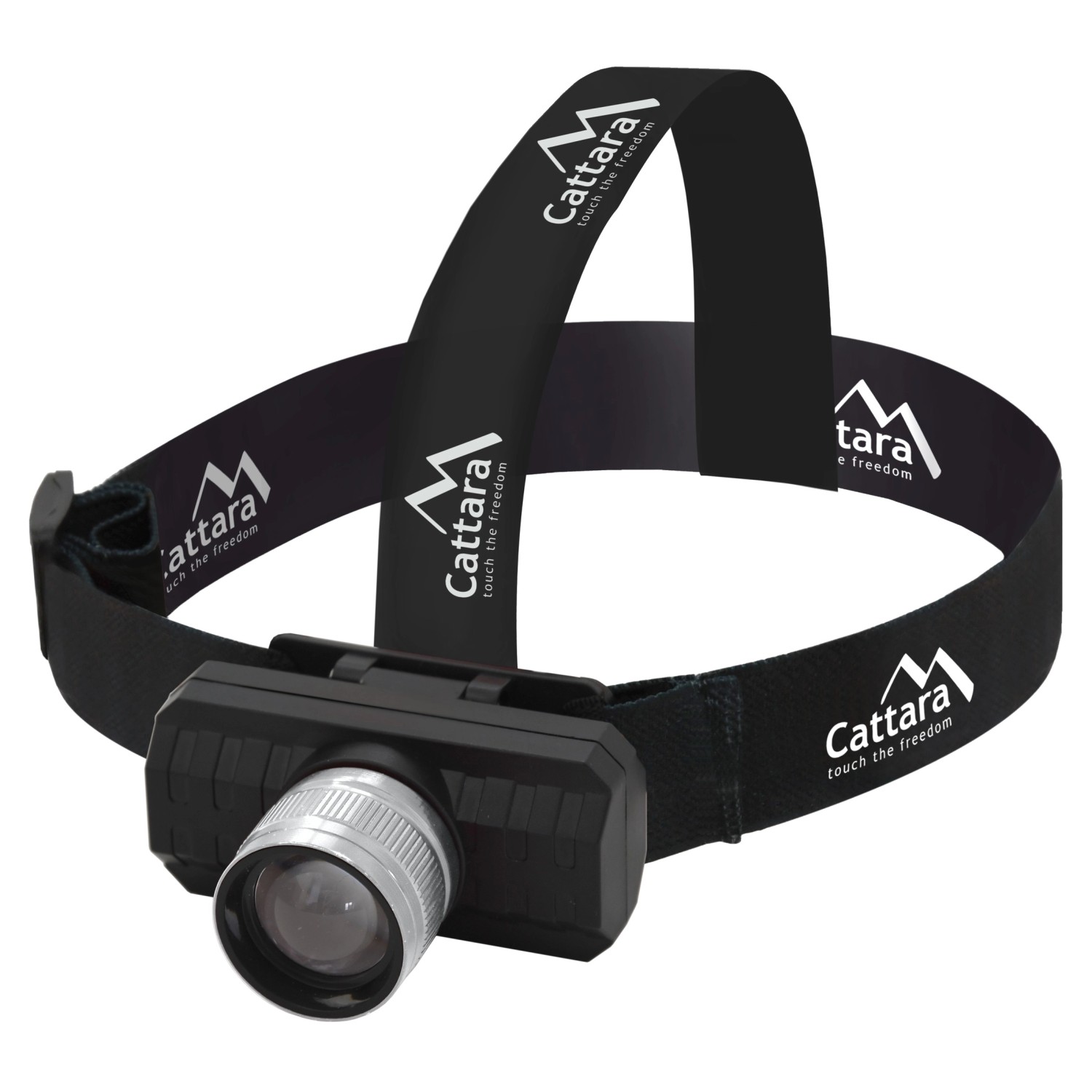 Cattara Nabíjecí XP-E LED čelovka SCORPION, 90 lm, ZOOM