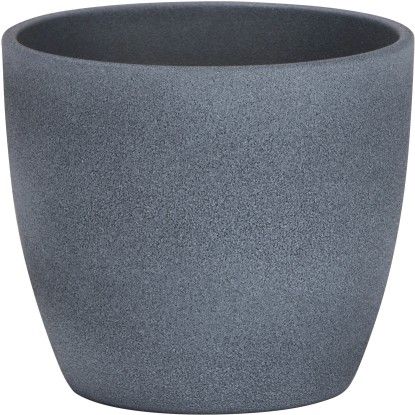 Scheurich Obal na květináč 920 Dark Stone, pr. 25 x 22,5 cm