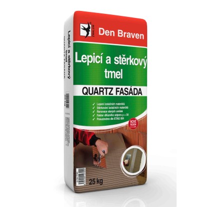 Den Braven Lepicí a stěrkový tmel QUARTZ FASÁDA 25 kg