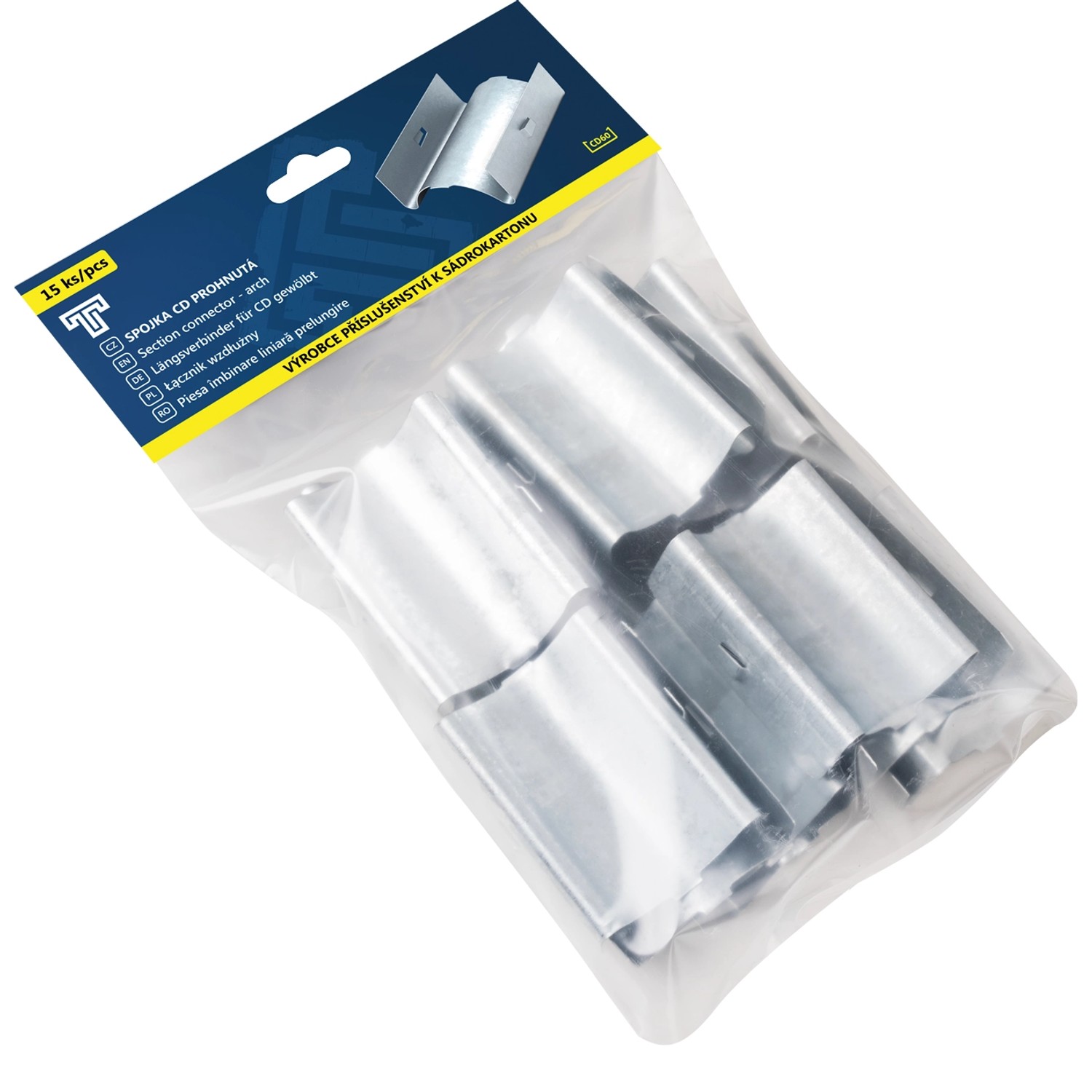Tamadex Spojka pro CD prohnutý sáček 15 ks