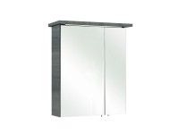 Pelipal Zrcadlová skříňka s LED osvětlením Quickset 328, grafit, 72 x 60 x 20 cm