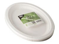 Papstar Tácky z cukrové třtiny 26 x 20 x 2 cm