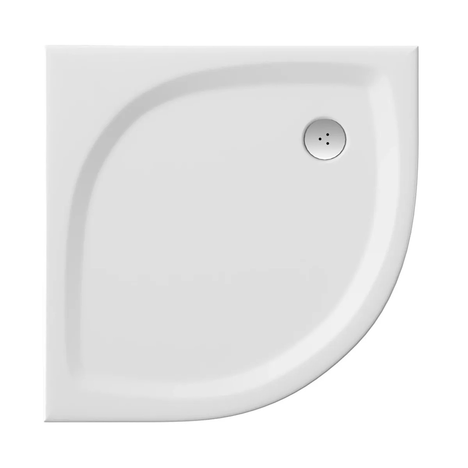 RAVAK Sprchová vanička Galaxy Elipso Pro Flat 80 x 80 cm