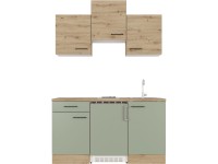 Flex-Well Kuchyně Cara 150 cm/typ 1 - lednice/varná deska/dřez