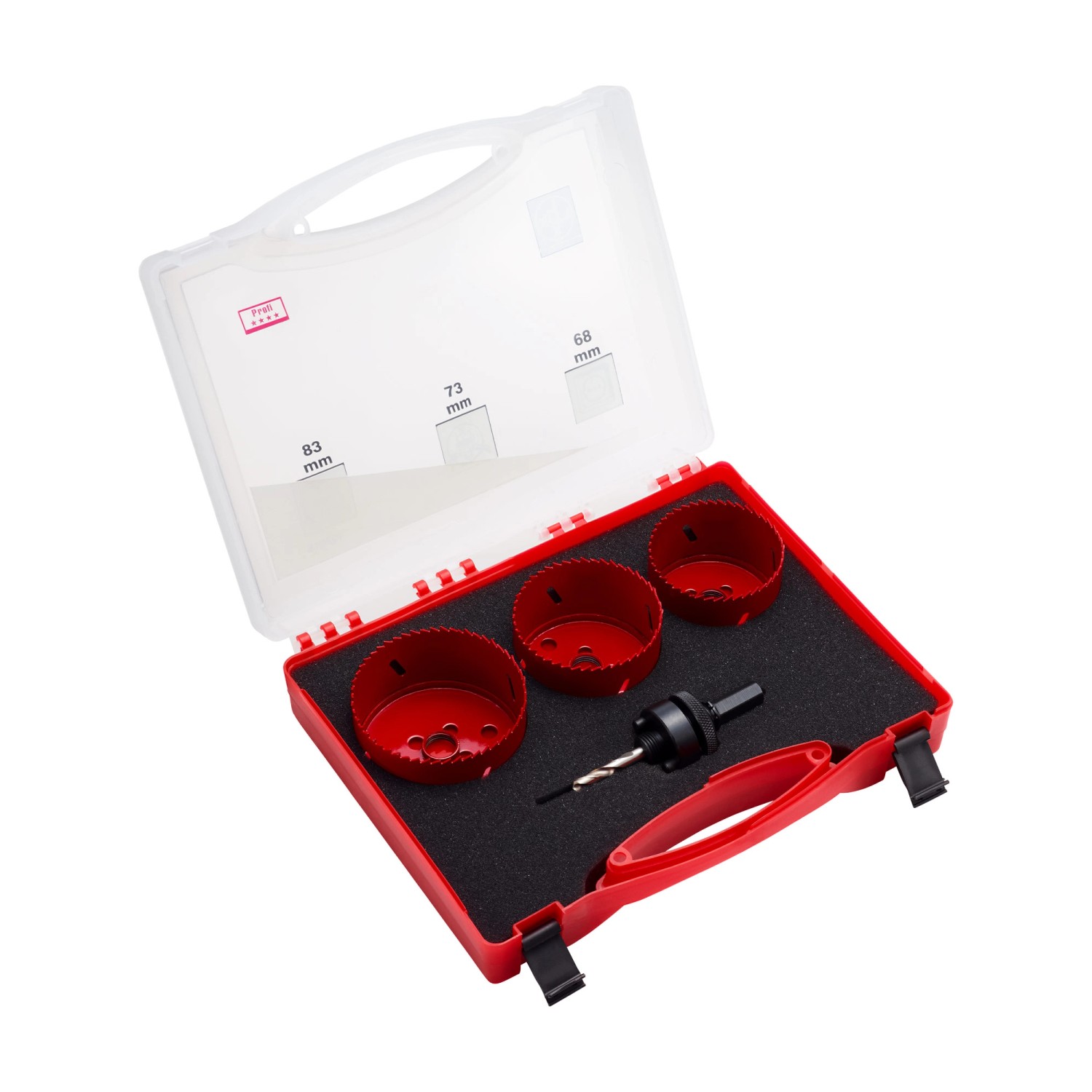 LUX Sada vykružovacích pil 4dílná