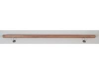 Dieda Kompletní sada schodišťového madla, kulaté, buk, pr. 52 x 2000 mm