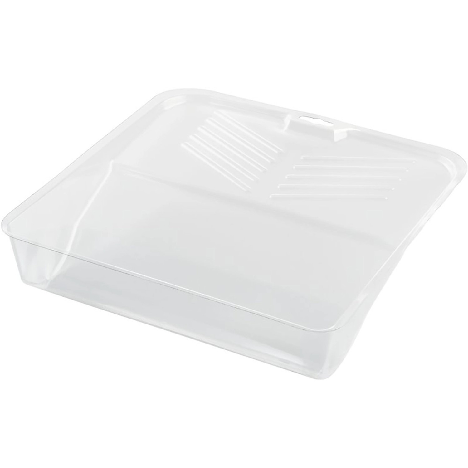 LUX Vložka průhledná k vaničce 29 x 28,5 cm