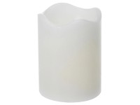 Koopman LED svíčka, bílá, pr. 7 x 9 cm