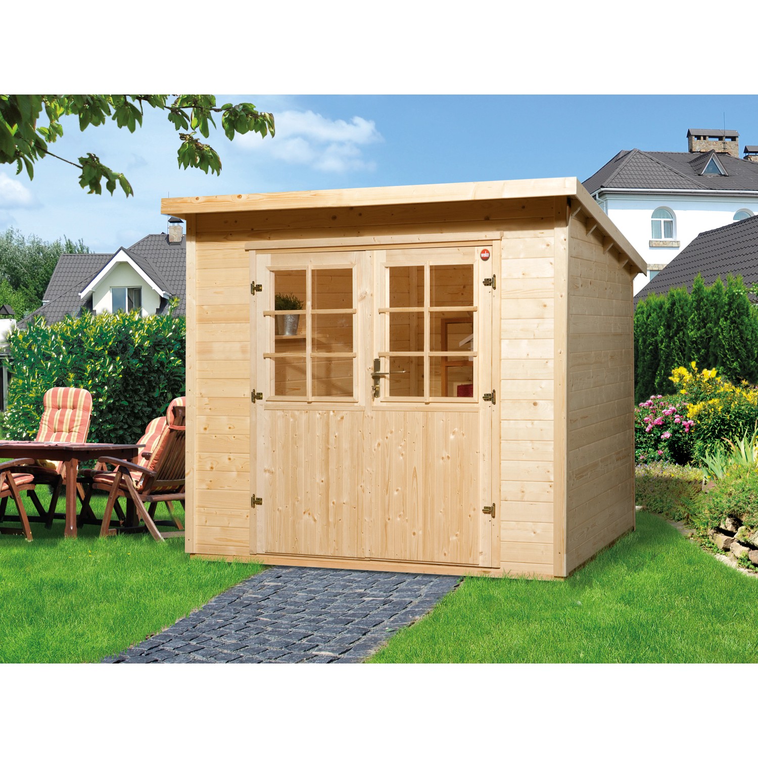 Weka Dřevěný zahradní domek Taro B 295 x 240 cm