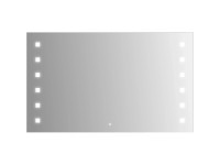 Kristall-Form Zrcadlo Capella s osvětlením, 100 x 60 cm