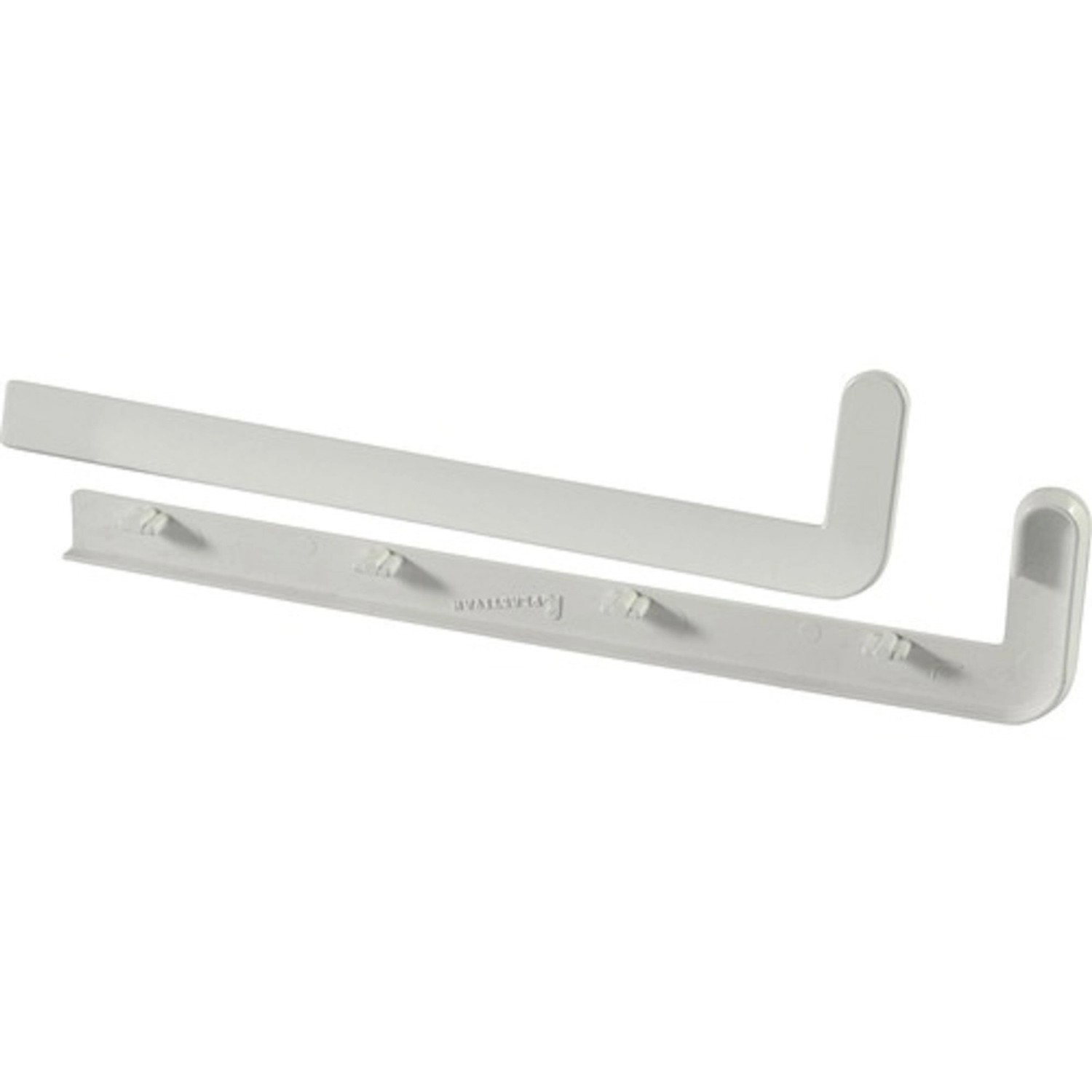 HOPA Boční krytka k pěnovému parapetu s nosem, bílá, 200 mm, L