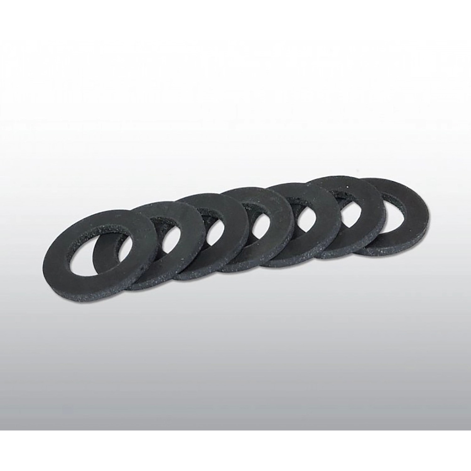 Těsnění do koncovky hadice k autom. pračce, guma, 7 ks