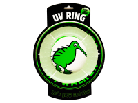 Kiwi Walker Svítící létající a plovací kruh Maxi z gumy 17,5 cm Kiwi Walker Svítící létající a plovací kruh Maxi z gumy 17,5 cm