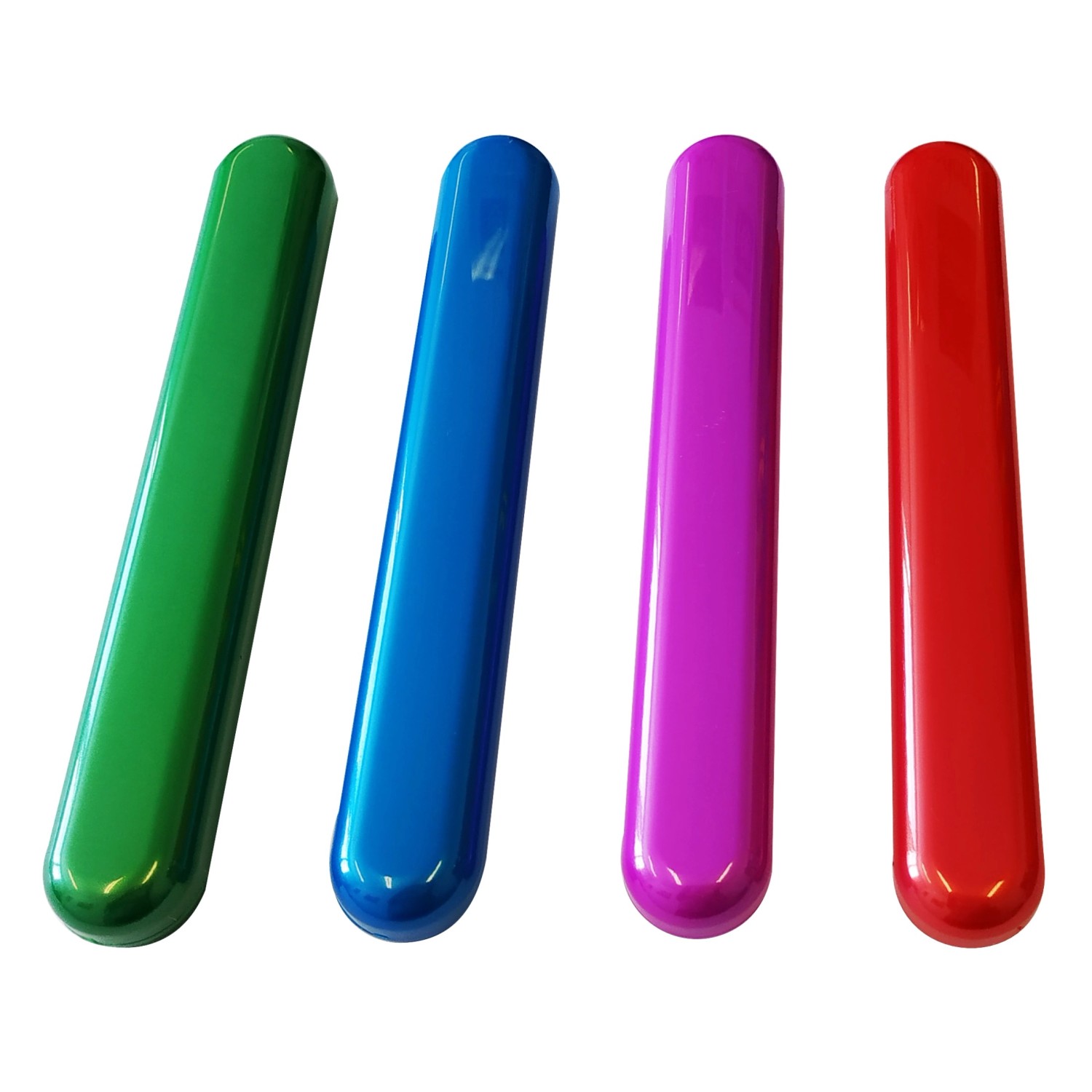 Pouzdro na zubní kartáček plastové, různé barvy, 1 ks, 20,7 x 4 x 2 cm