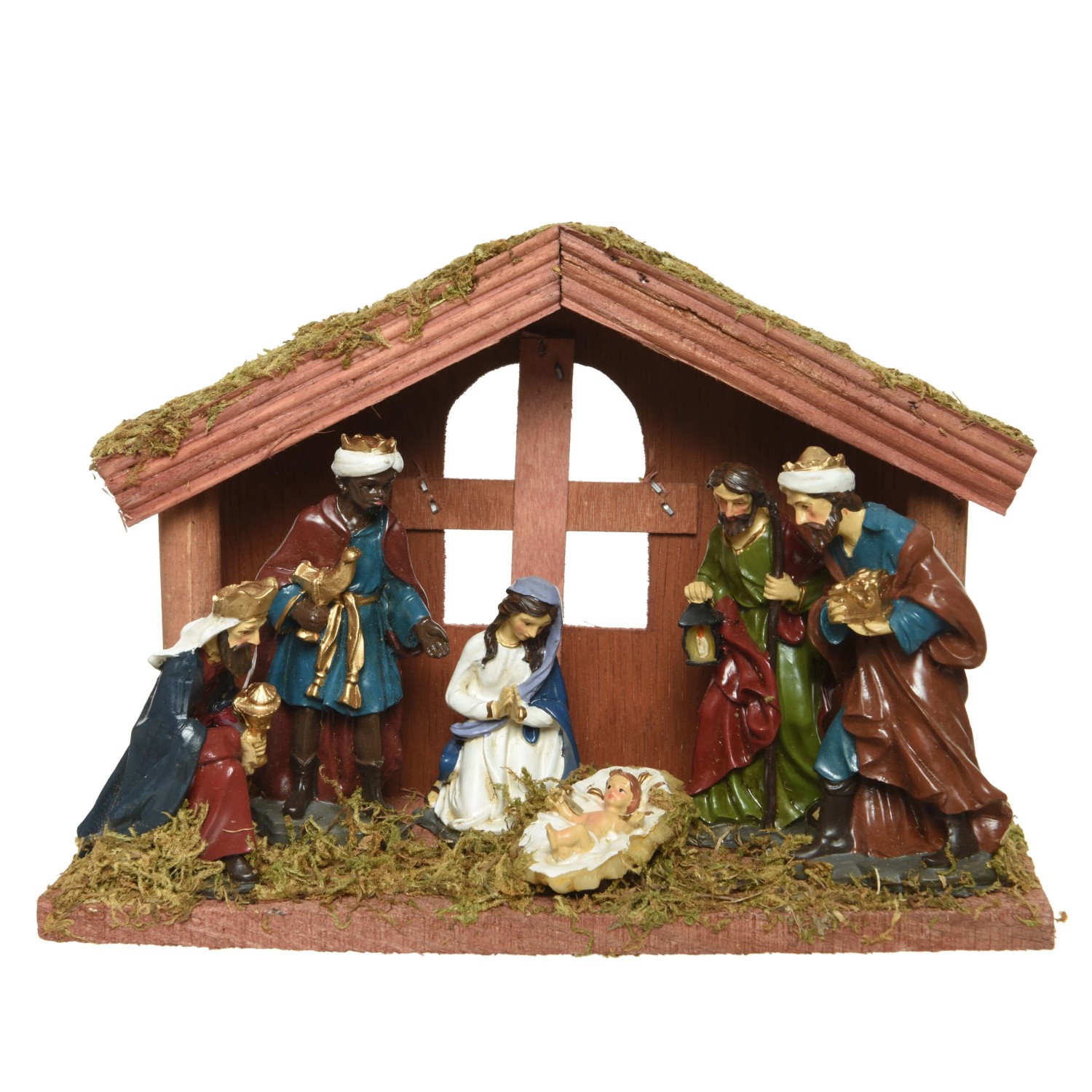 KSD Betlém z MDF, 20 x 10 x 14 cm