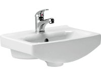 Cersanit Nábytkové umyvadlo CERSANIA NEW 40 s otvorem (K11-0050) 40 x 33 cm Cersanit Nábytkové umyvadlo CERSANIA NEW 40 s otvorem (K11-0050) 40 x 33 cm
