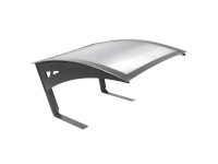 Floraworld Garáž pro robotickou sekačku M-Line, antracitová, 80 x 106 x 56 cm