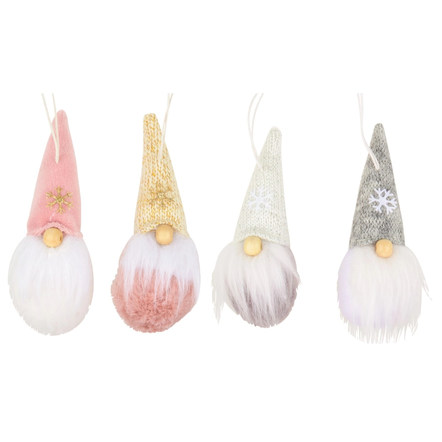 Skřítek plyšový na zavěšení, 4 varianty, 11 cm