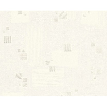 A.S. Creation Vliesová tapeta Shades of White 339212, 10,05 x 0,53 m