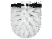 Spirella Náhradní hlavice WC štětky černá/bílá