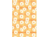 d-c-table Ubrus Manhattan Smilla Orange, šířka 140 cm - metráž