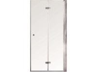 Sanotechnik Skládací sprchové dveře Duet čiré sklo, pravé 85-87 x 195 cm