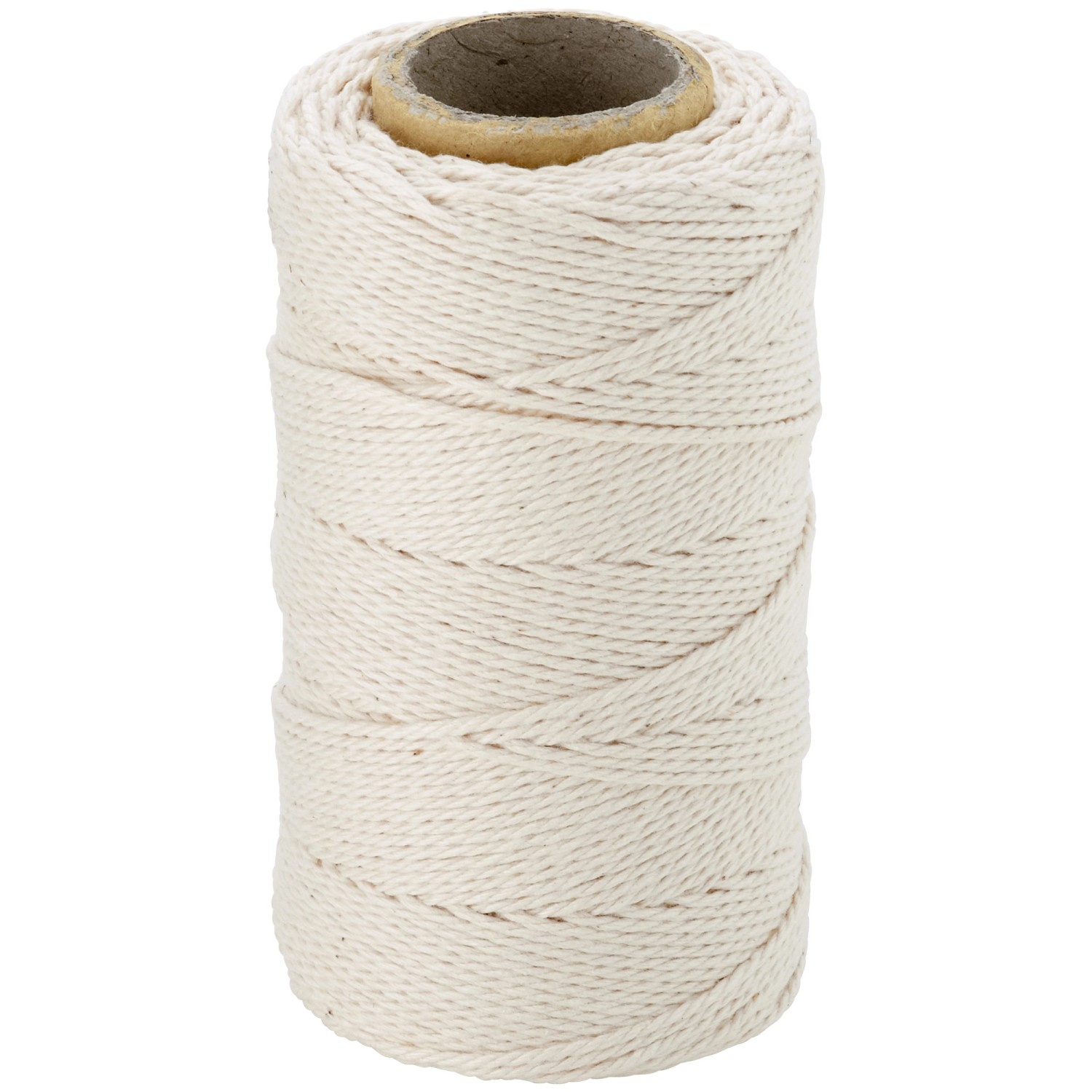 LUX-TOOLS Bavlněné lano kroucené přírodní pr. 1,5 mm x 100 m