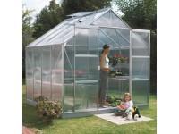 Vitavia Skleník Uranus 6700 HKP 4 mm eloxovaný hliník 257 x 258 cm