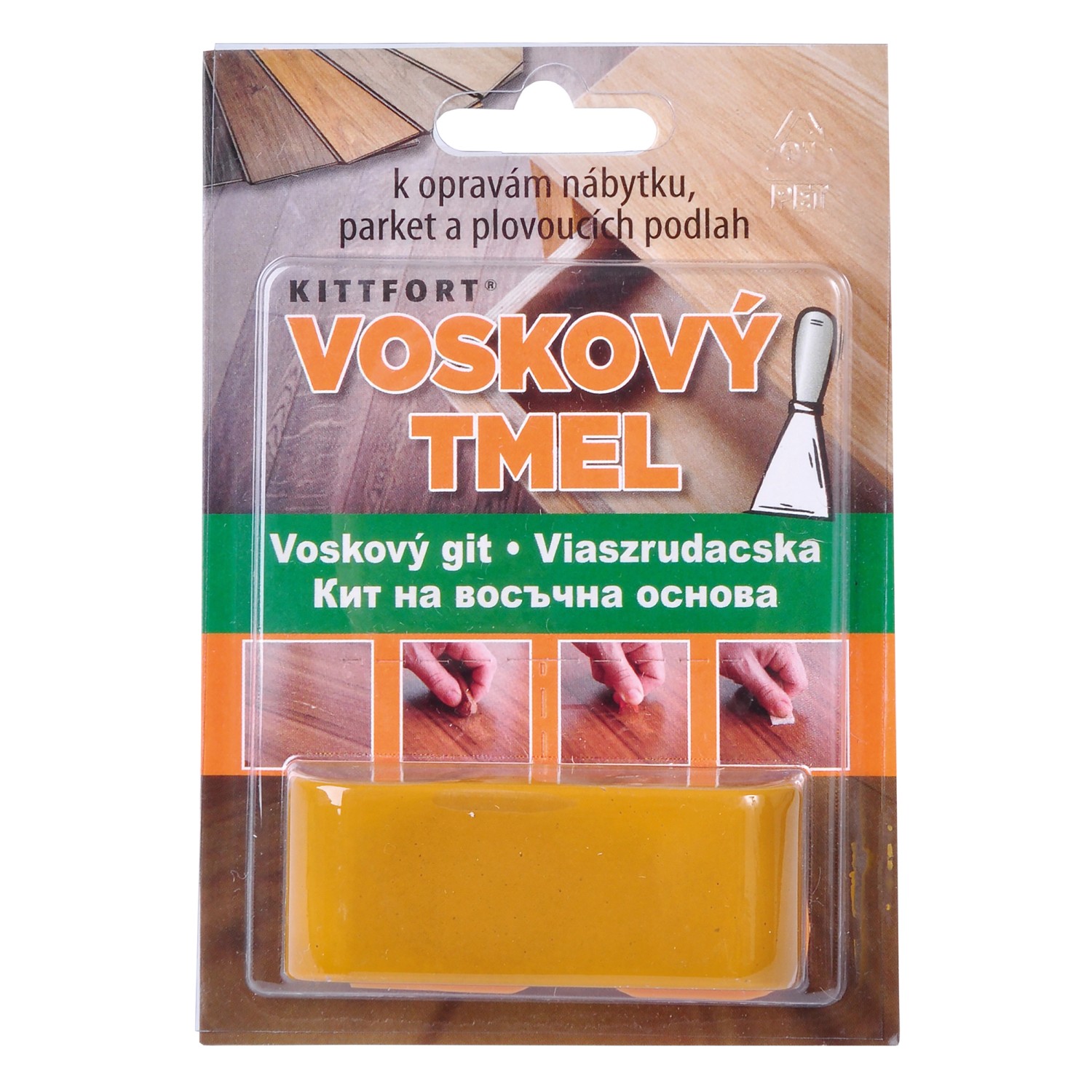 Kittfort Voskový tmel Profi borovice