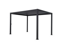 MIRADOR Pergola 111 Premium antracitová/ antracitová 3 x 4 m