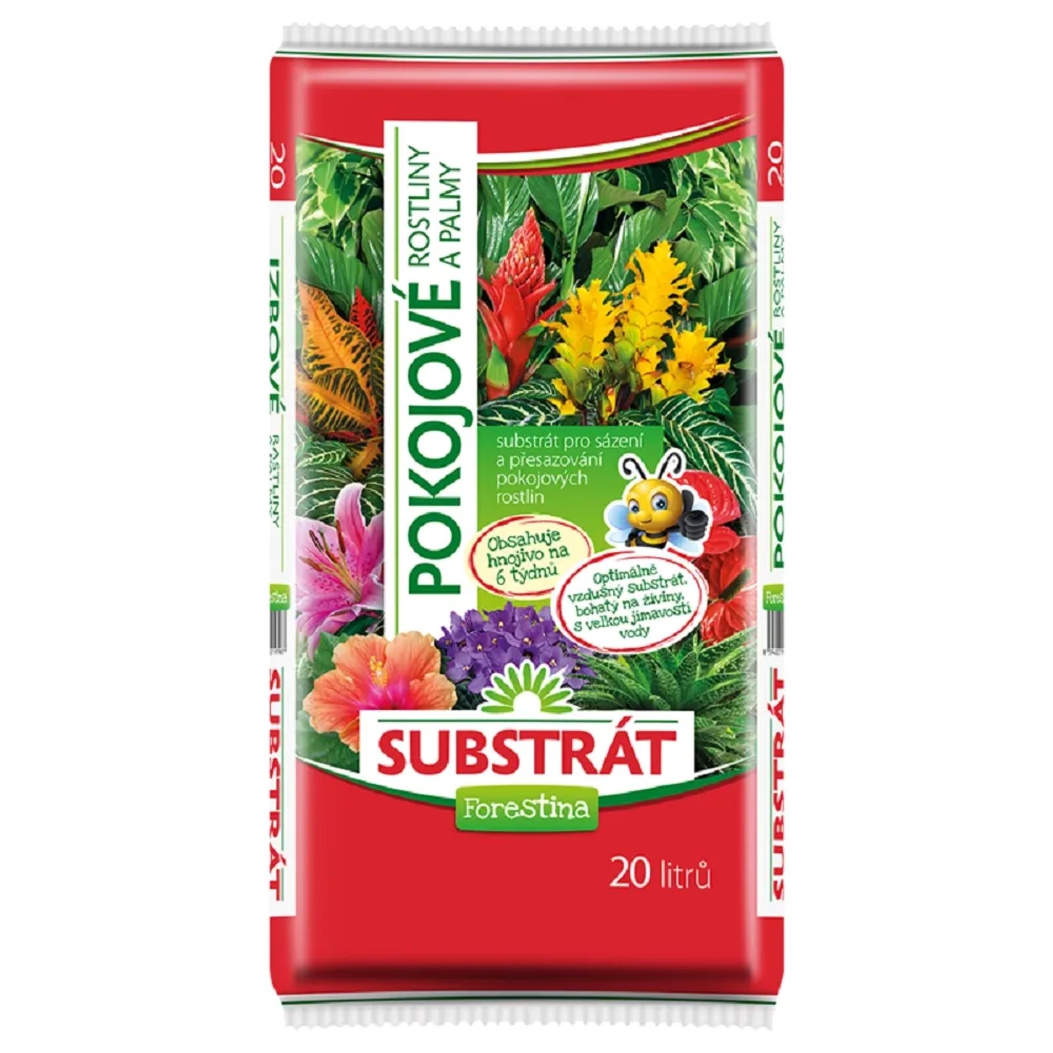 Standard - substrát pro pokojové rostliny 20 l