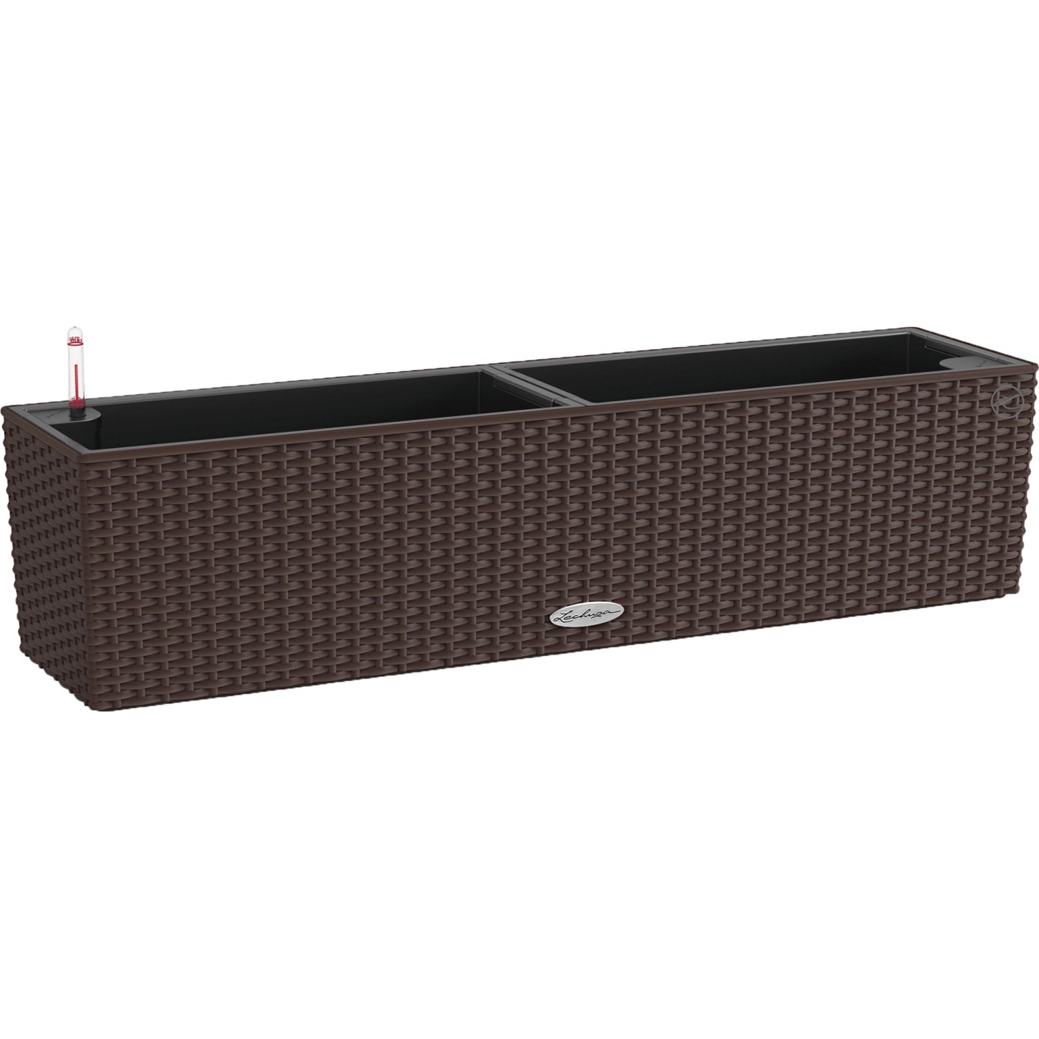 Lechuza Truhlík Balconera Cottage 80 mokka, 19 x 19 x 79 cm