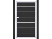 GroJaSolid Grande Premium Branka antracit/stříbrná šedá EV1, 100 x 180 cm