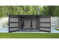 Floraworld Garáž pro 4 jízdní kola 217 x 245 x 226 cm