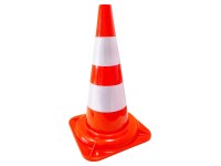 MAGG Výstražný kužel - dva reflexní pruhy, 50 cm