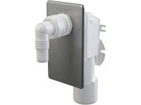 Alcadrain Sifon pračkový podomítkový nerez