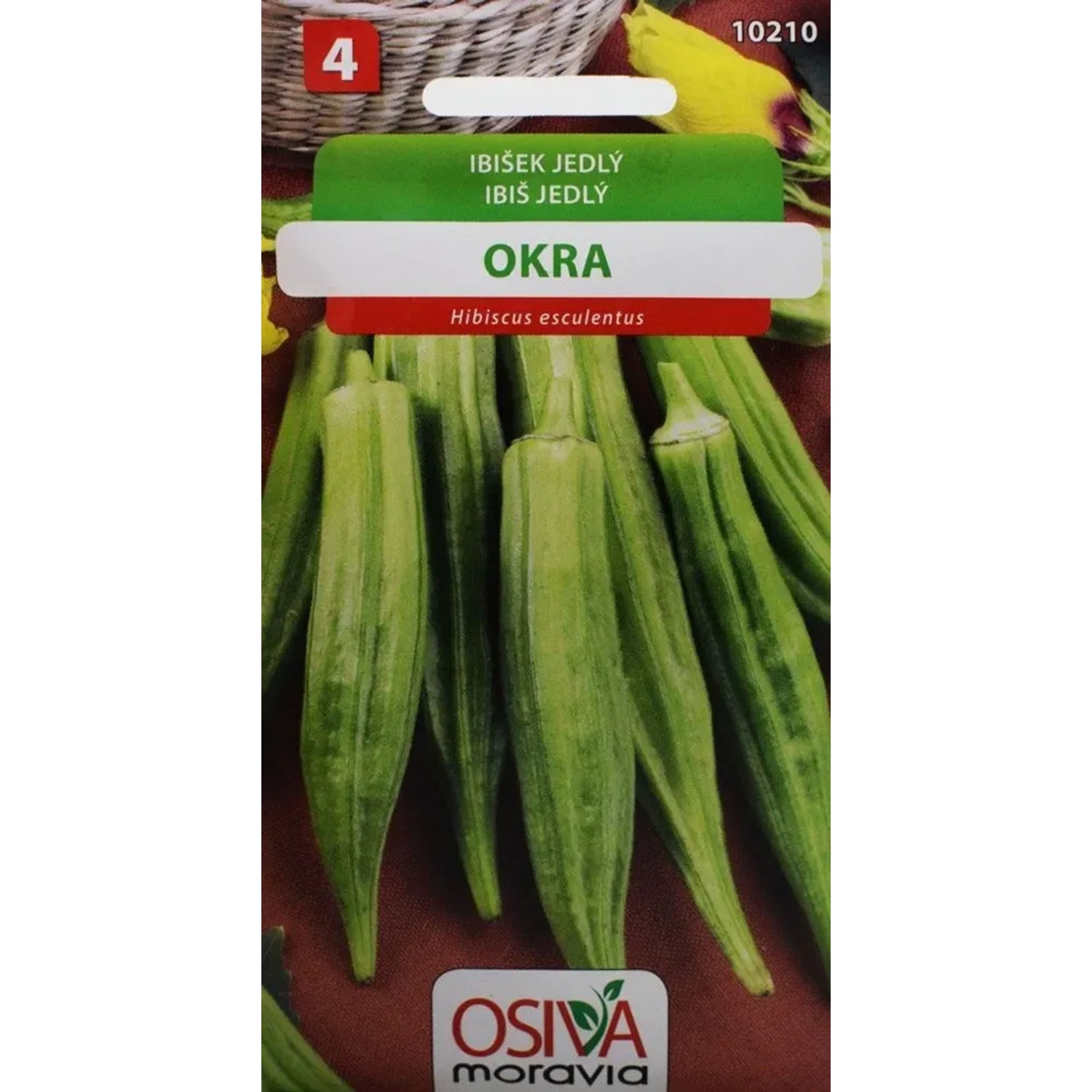 Semínka Ibišek jedlý Okra (Hibiscus esculentus)