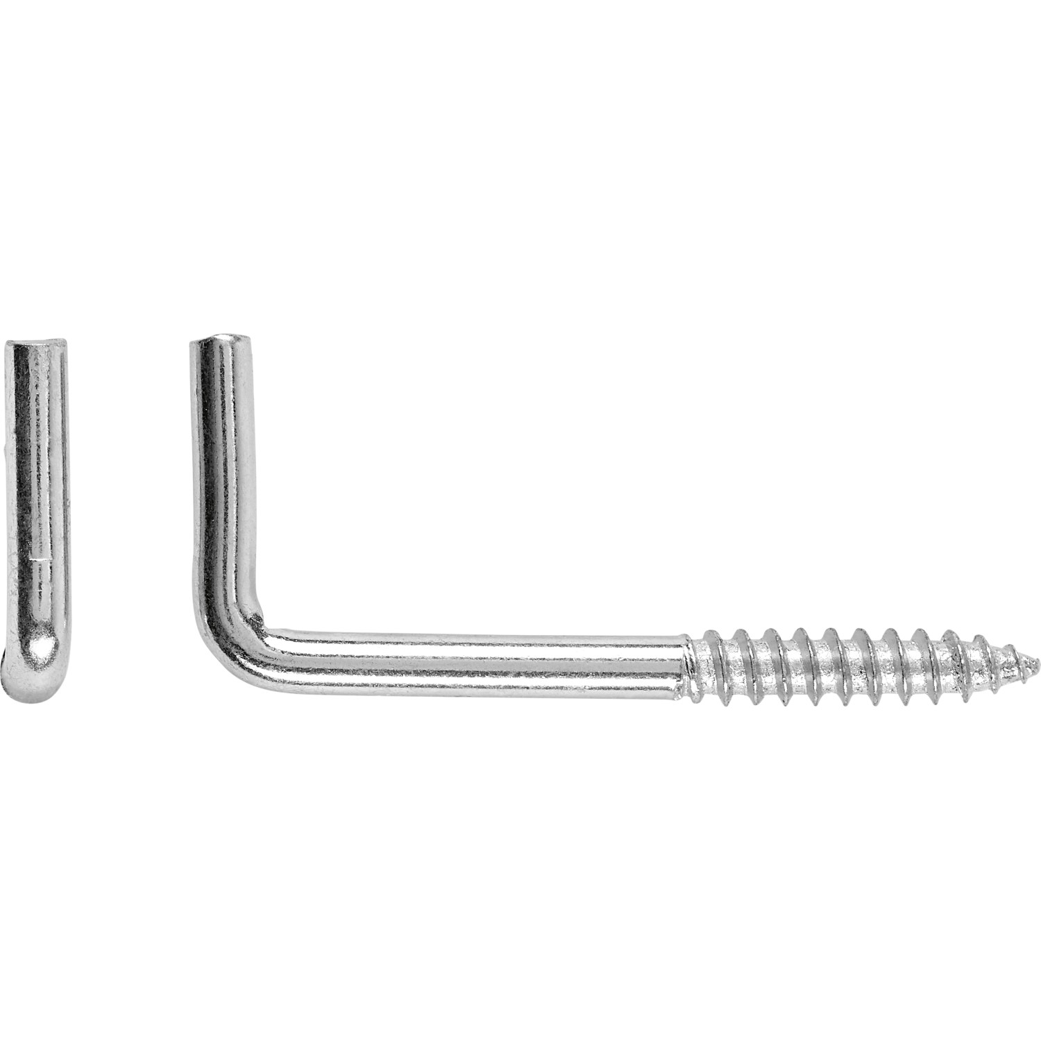 Šroubovací hák pozinkovaný rovný, pr. 3 x 40 mm, 8 ks