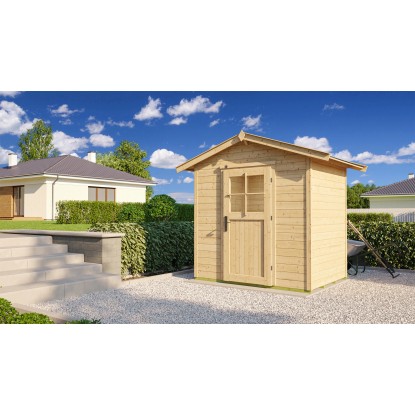 Weka Dřevěný zahradní domek 223 vel. 1, přírodní, 205 x 154 cm