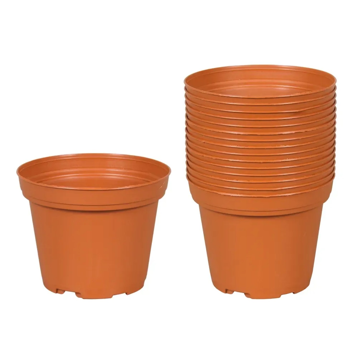 Květináč Classic Tod terakota, 15 ks, pr. 8 cm