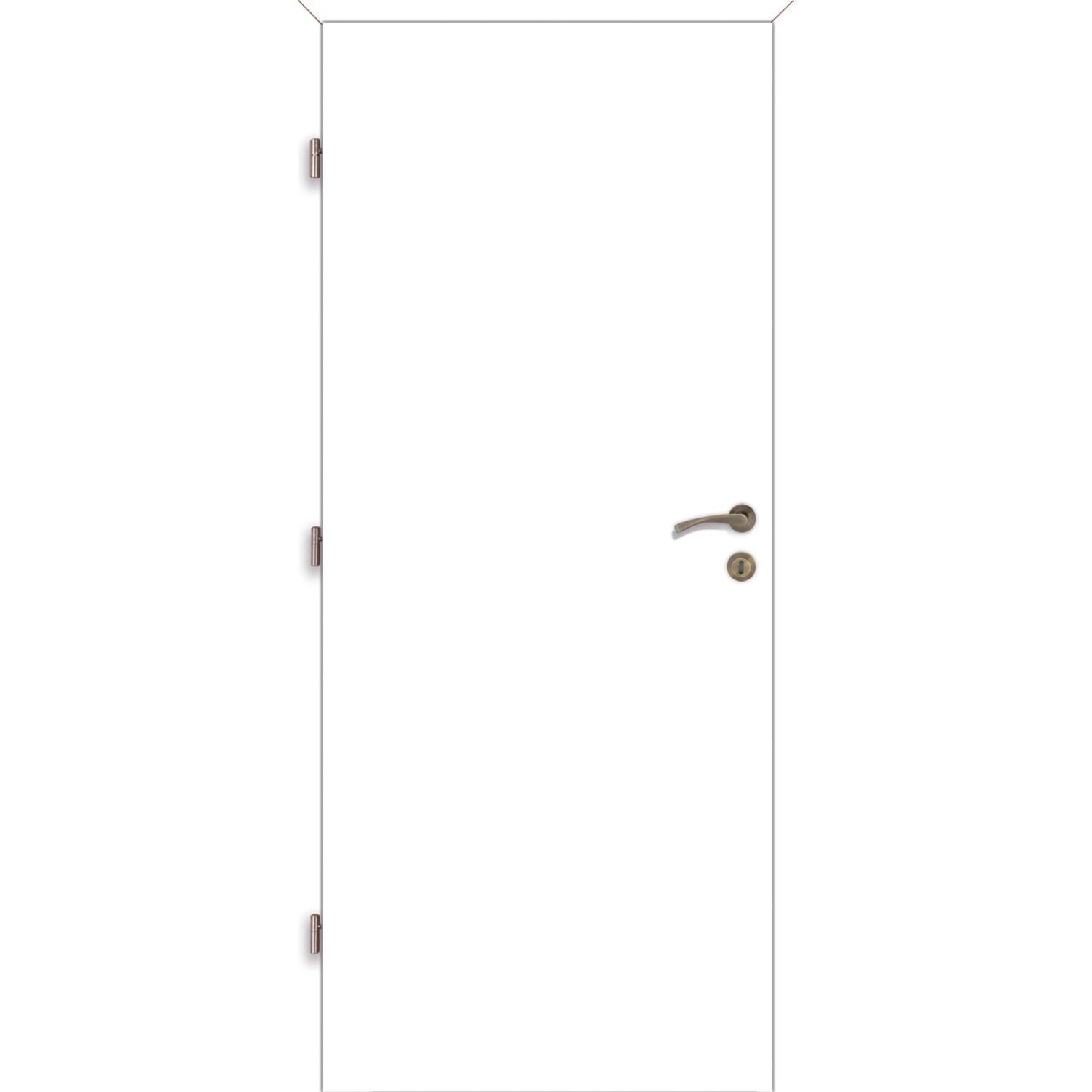 Voster Falcové interiérové dveře ARUBA plné, fólie Finish, bílá, 70 L