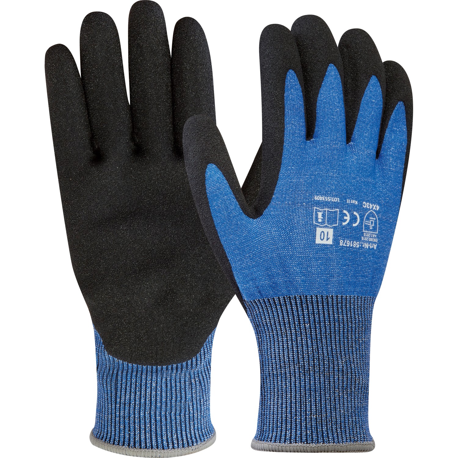 LUX Ochranné rukavice, vel. 10